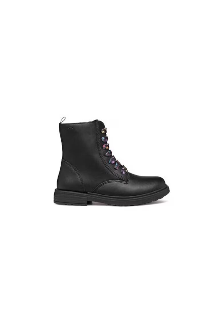 Geox Cizme fete Piele ecologica - Negru - Negru