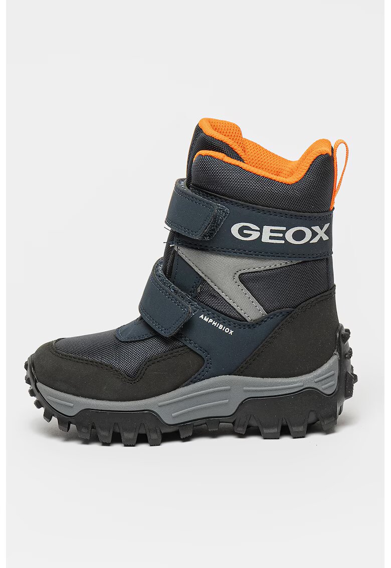 Geox Cizme medii de iarna Himalaya Abx - Negru/Albastru inchis
