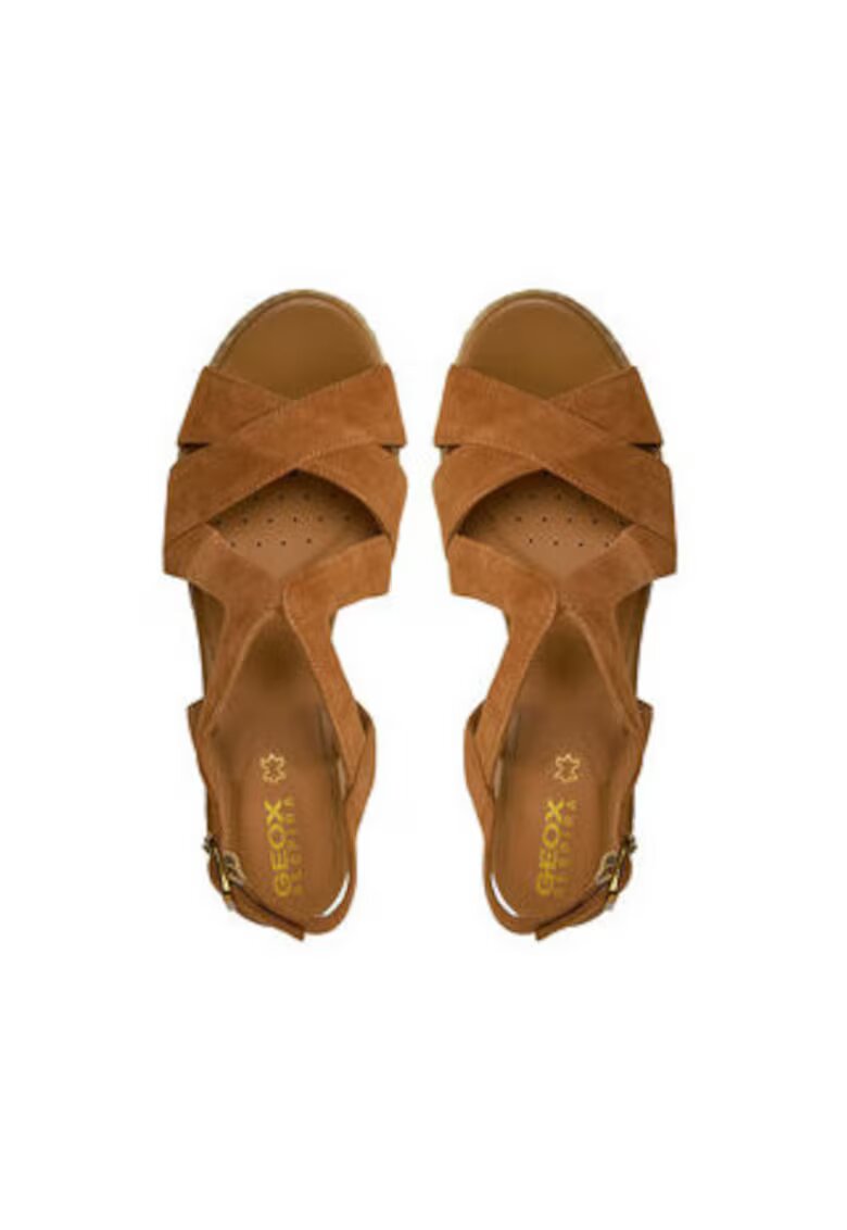 Geox Espadrile dama piele naturala - maro - Maro