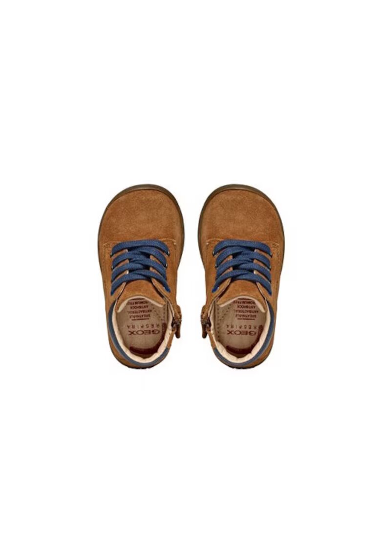 Geox Ghete baieti 303948023 - Piele naturala - Maro - Maro