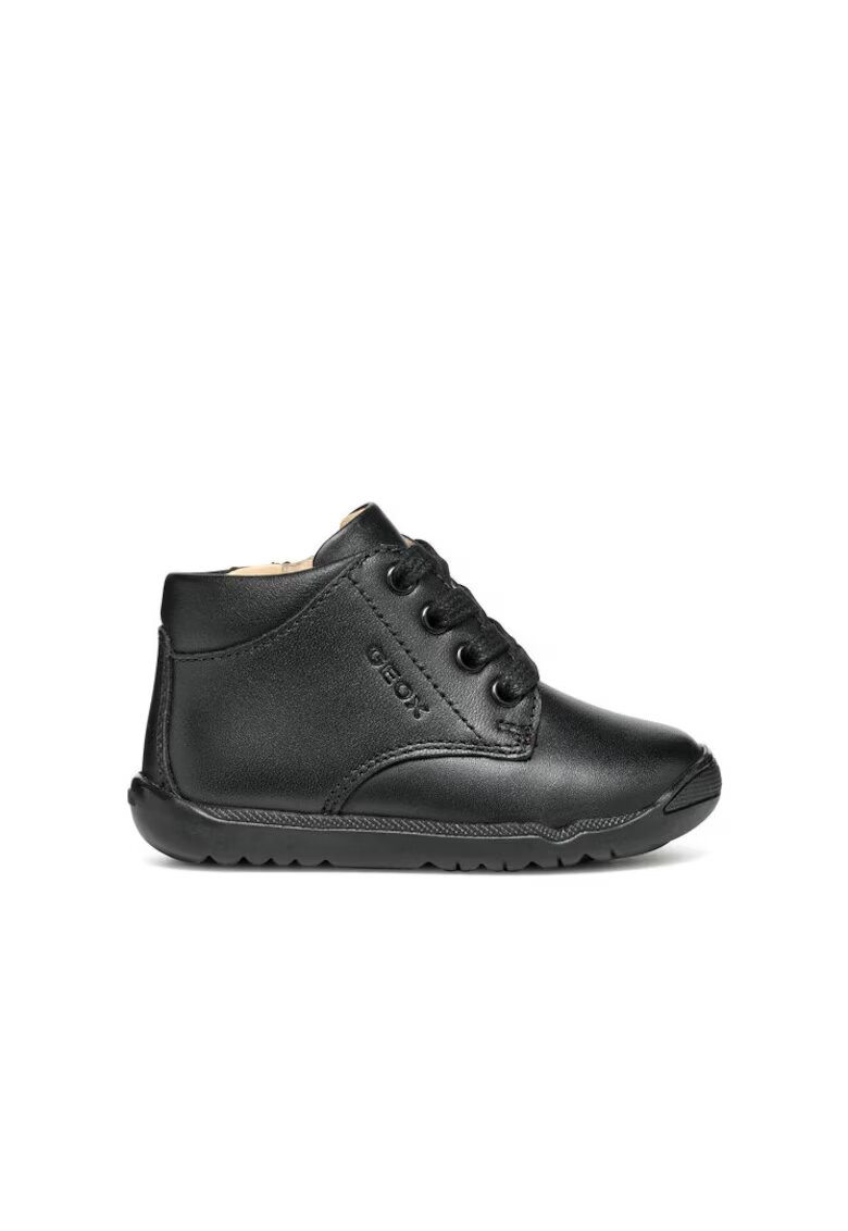 Geox Ghete baieti 303948047 - Piele naturala - Negru - Negru
