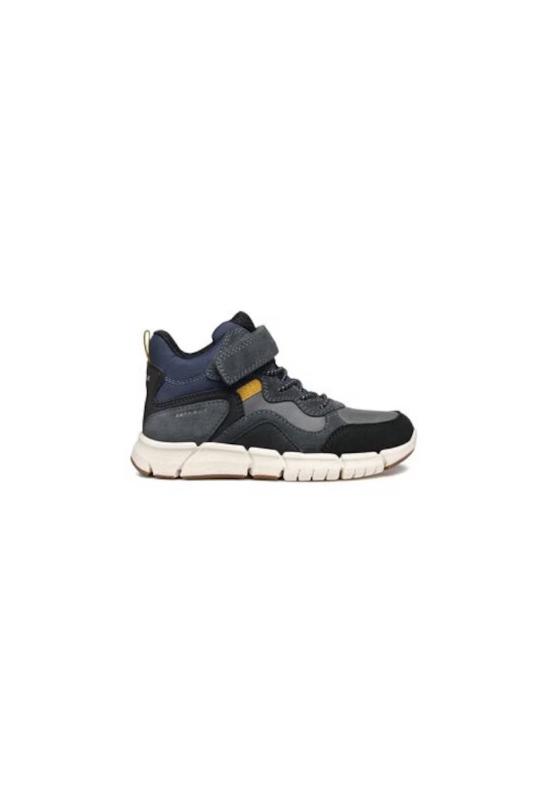 Geox Ghete baieti 303949259 - Piele ecologica - Gri - Gri