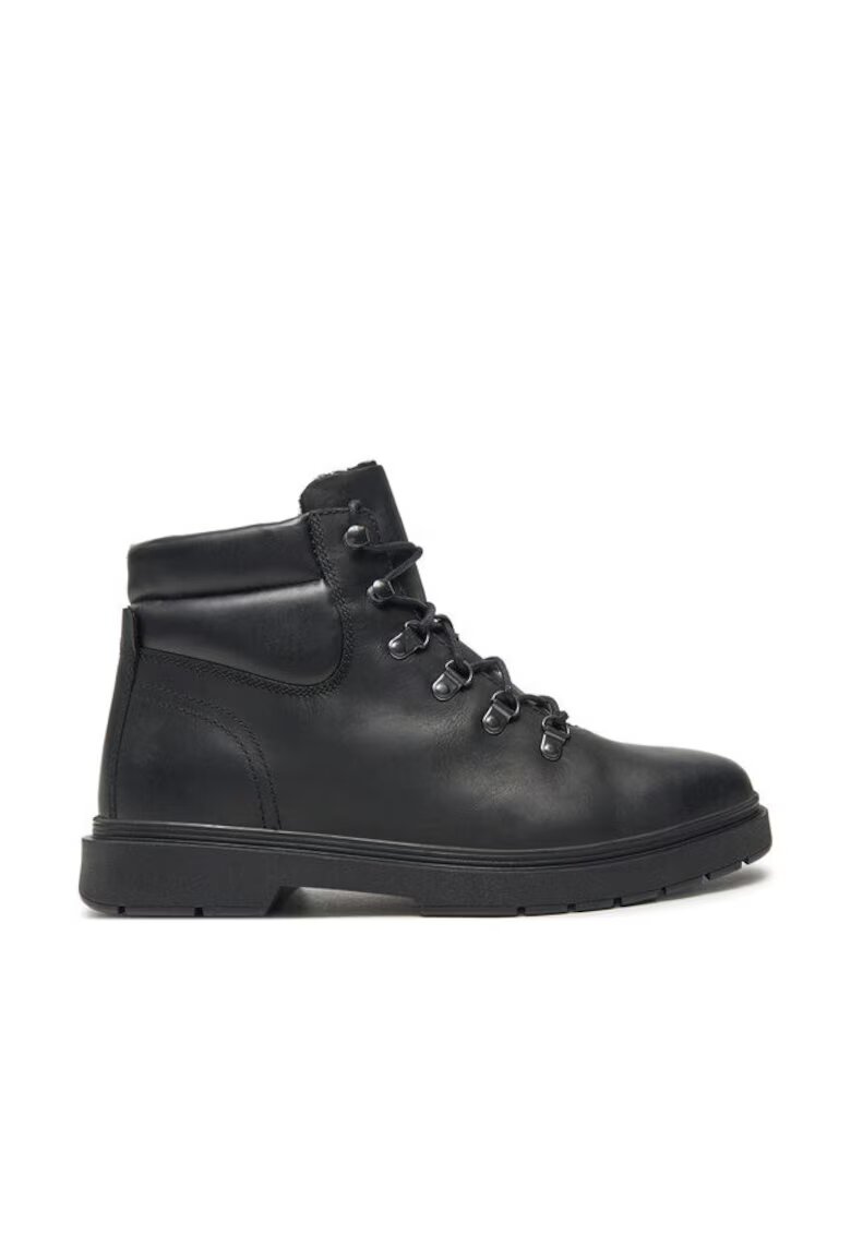 Geox Ghete barbati 304068997 - Piele naturala - Negru - Negru