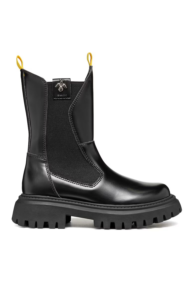 Geox Ghete Chelsea inalte - Negru
