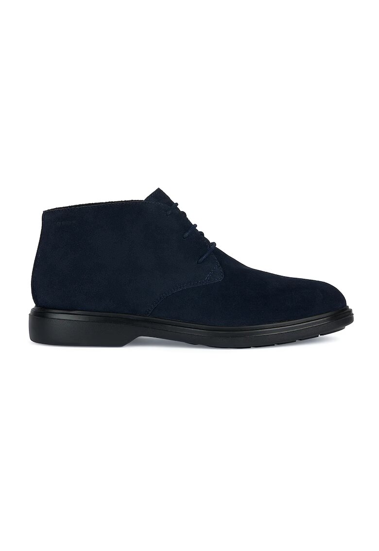 Geox Ghete chukka din piele intoarsa - Bleumarin