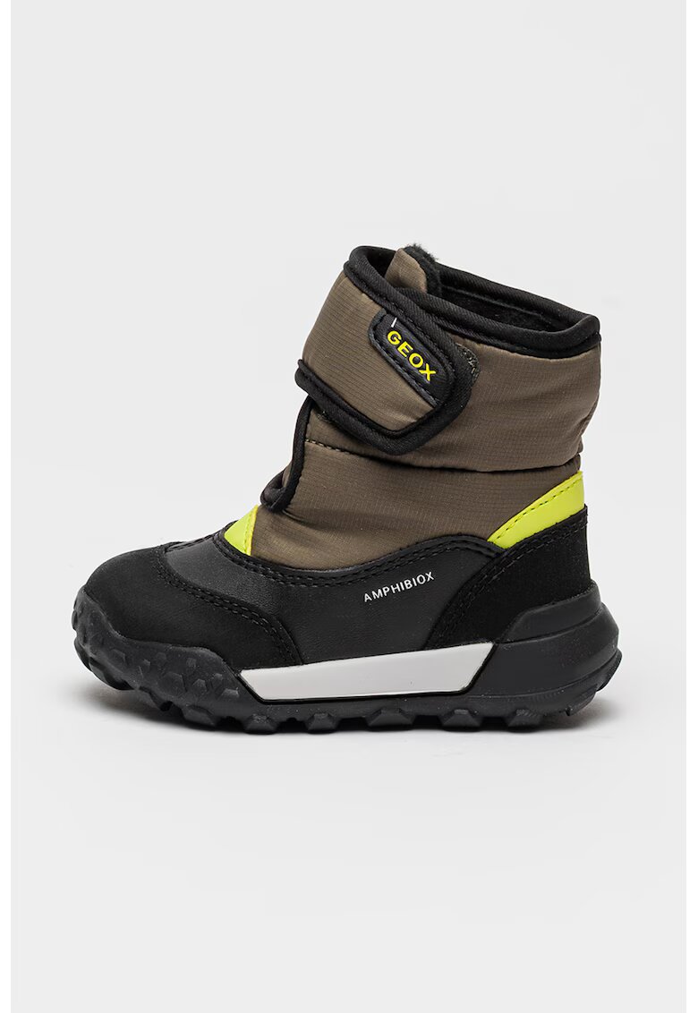 Geox Ghete cu velcro - Verde/Negru