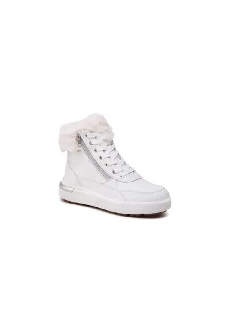 Geox Ghete dama 300194072 - Piele naturala - Alb - Alb