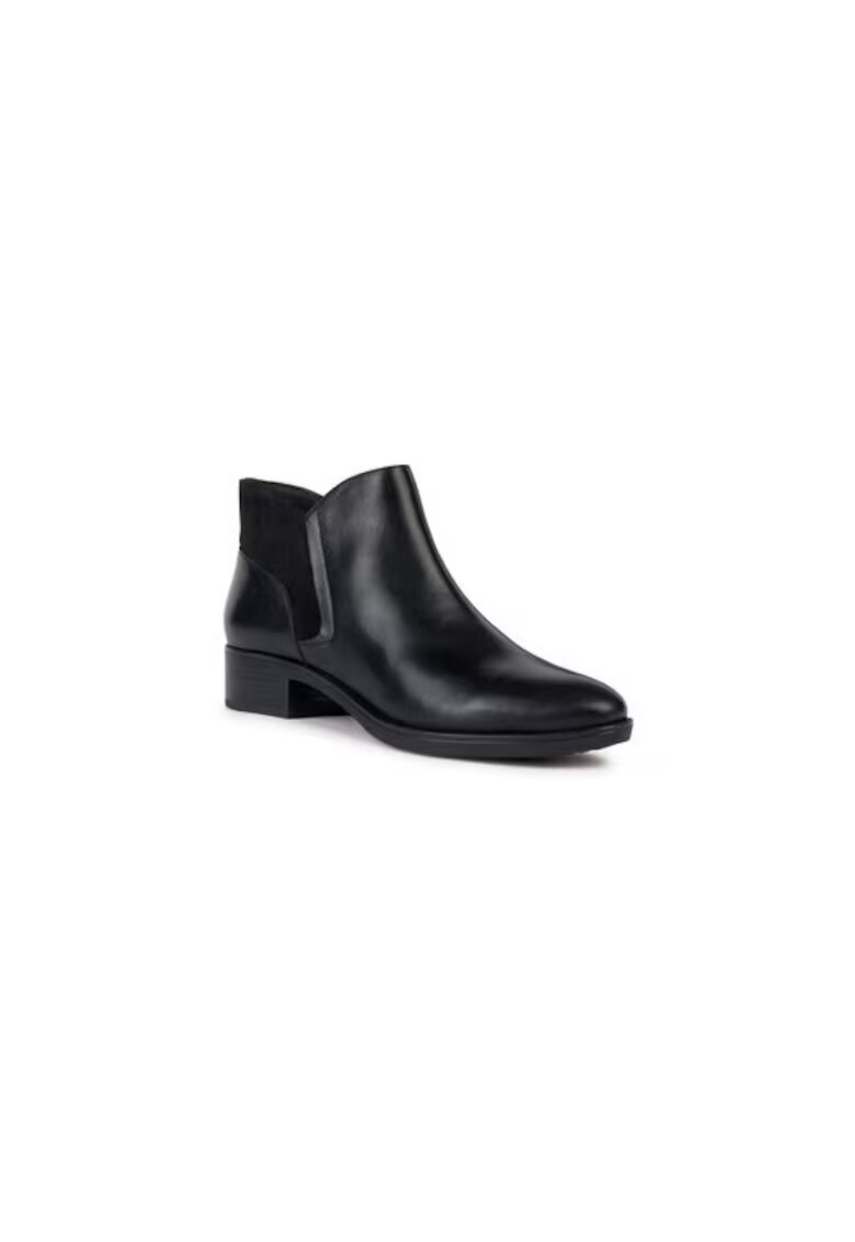 Geox Ghete dama 302555581 - Piele naturala - Negru - Negru