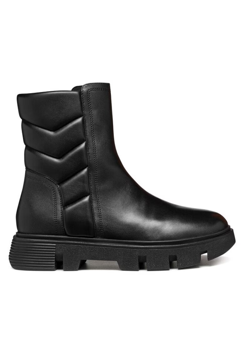 Geox Ghete dama 304064708 - Piele ecologica - Negru - Negru