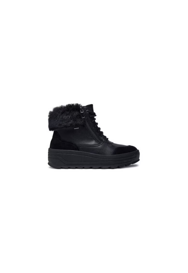 Geox Ghete dama 304065279 - Piele naturala - Negru - Negru