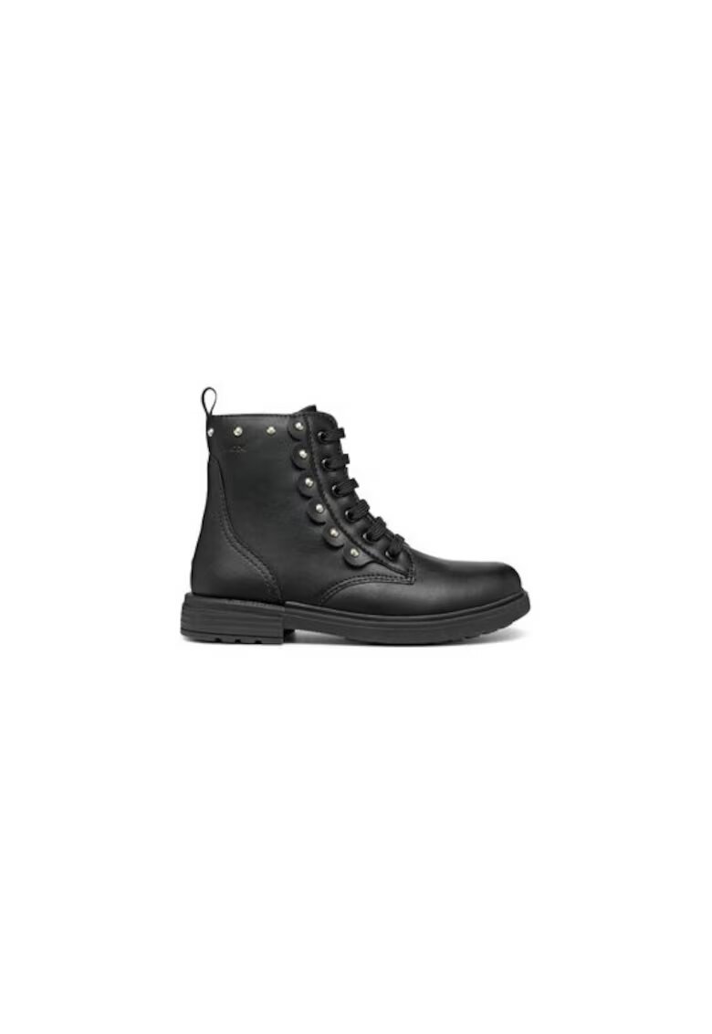 Geox Ghete dama 305025777 - Piele ecologica - Negru - Negru
