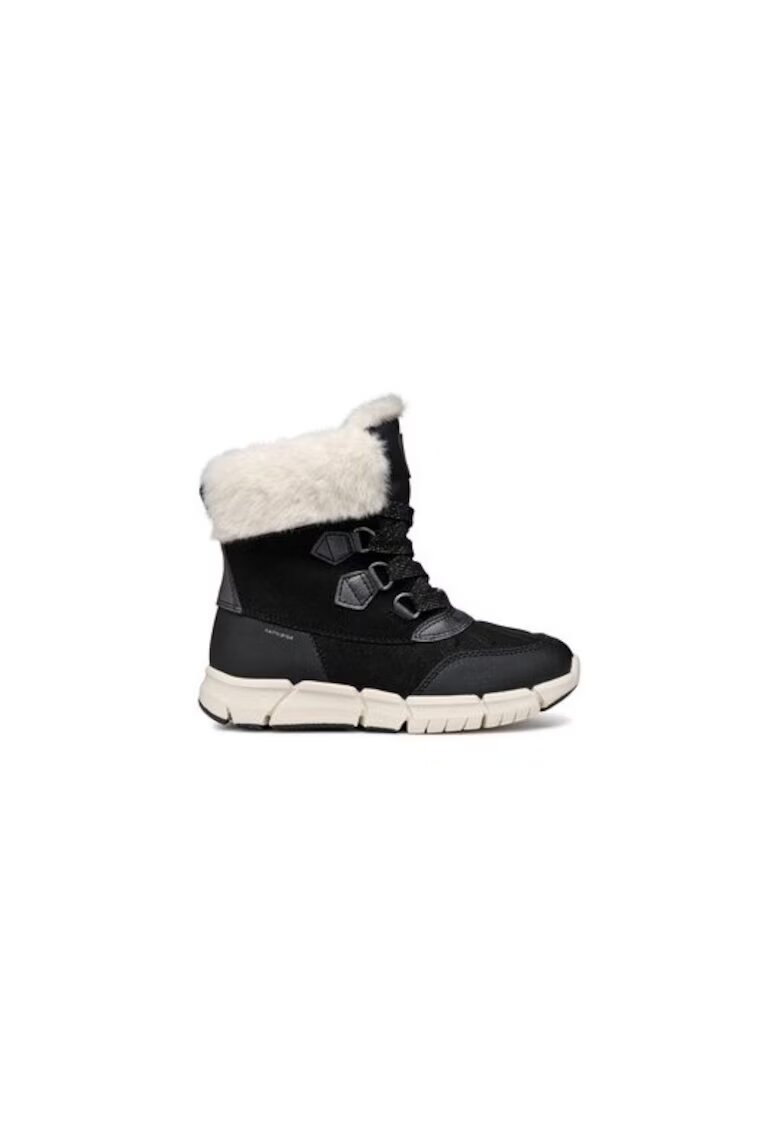 Geox Ghete dama Piele ecologica - Negru - Negru