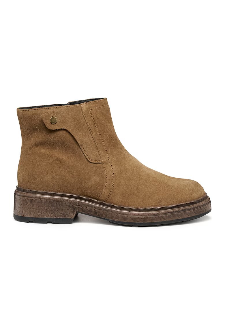 Geox Ghete de piele intoarsa - Caramel
