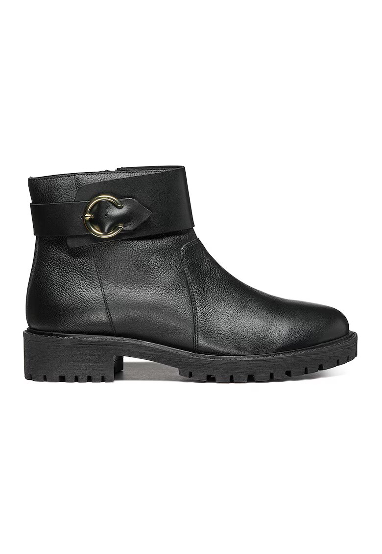 Geox Ghete de piele - Negru