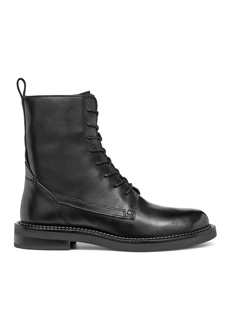 Geox Ghete de piele - Negru