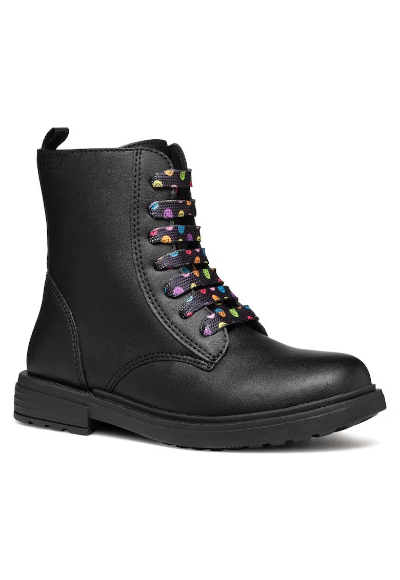 Geox Ghete fete casual - poliuretan - negru
