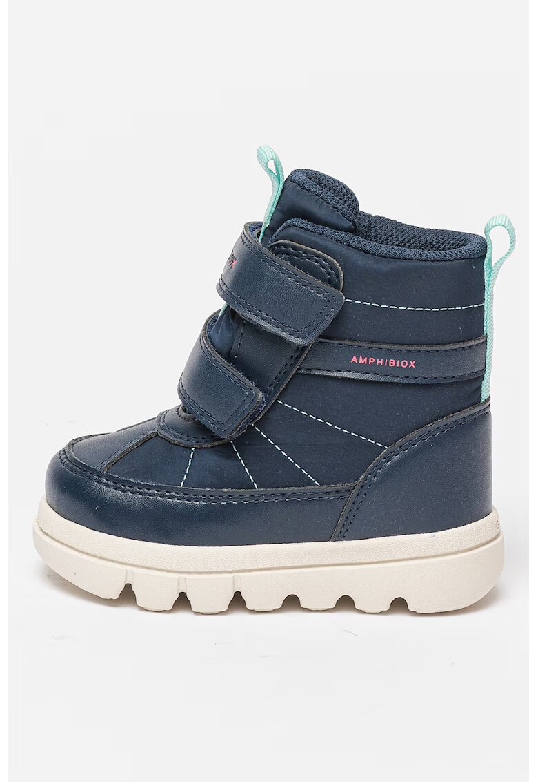 Geox Ghete impermeabile cu inchidere velcro - Bleumarin