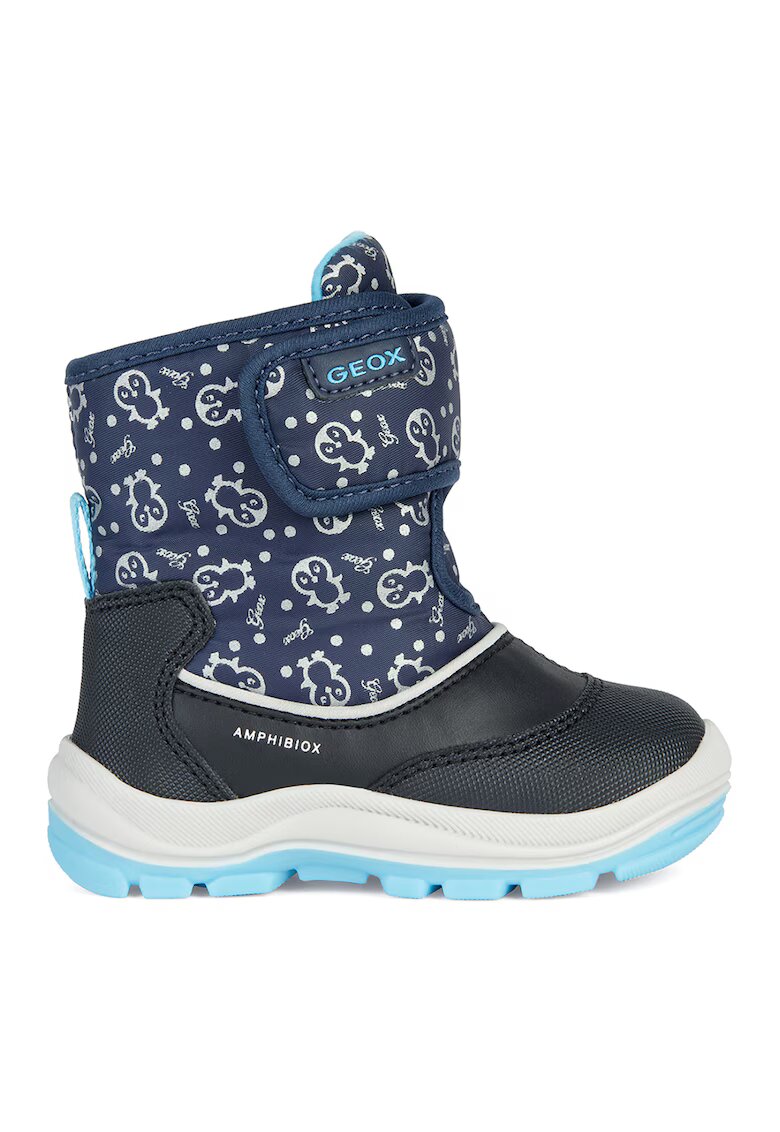 Geox Ghete impermeabile cu velcro - Bleumarin