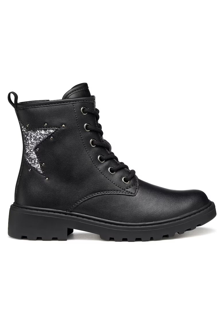 Geox Ghete pentru fete - 305322500 - piele ecologica - negru