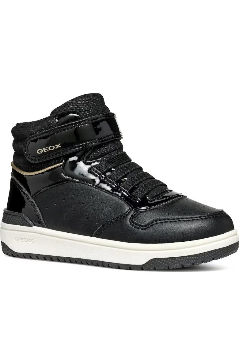 Geox Ghete sport fete - poliuretan/poliester - negru