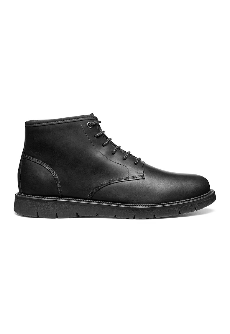 Geox Ghete uni de piele - Negru