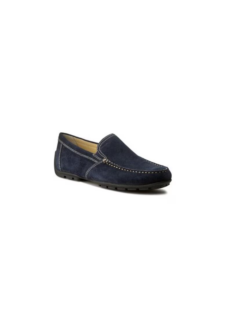Geox Mocasini barbati 199179679 - Piele naturala - Albastru - Albastru