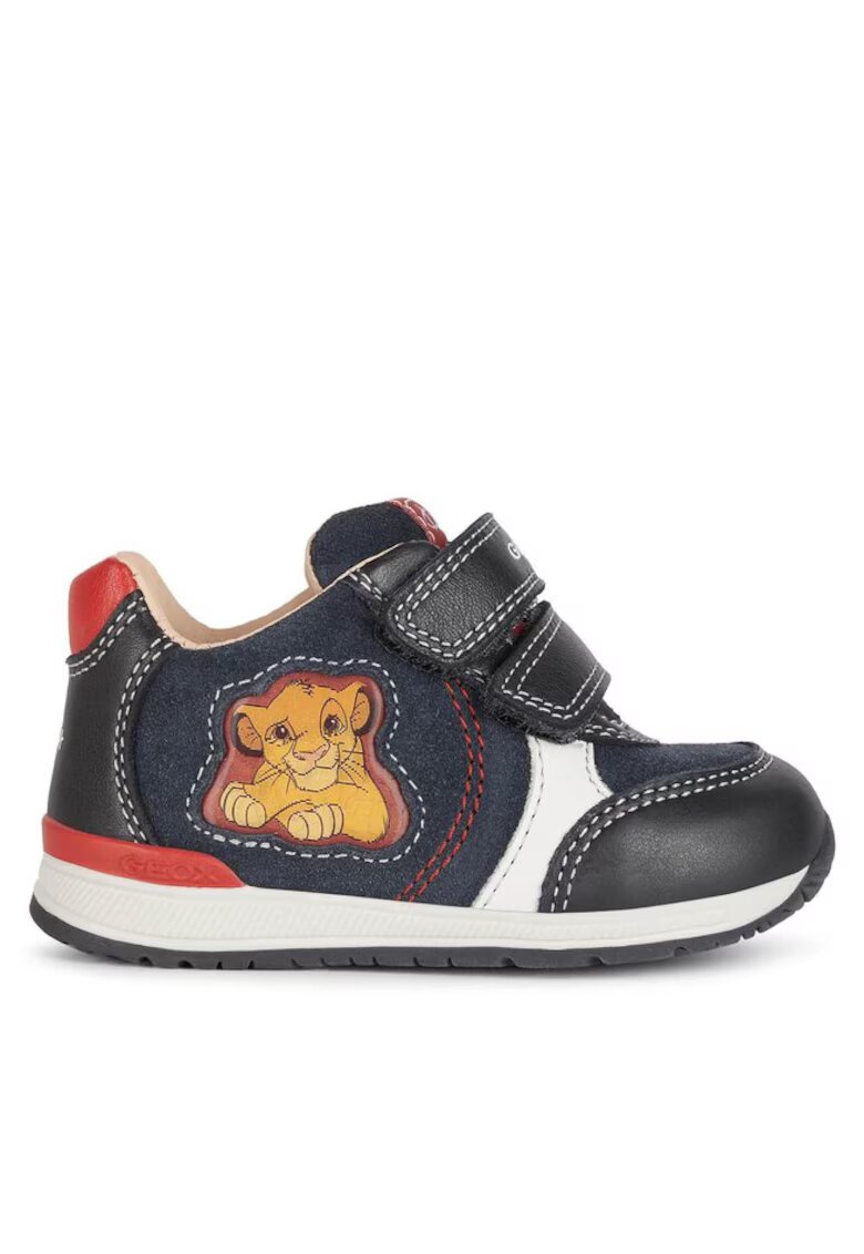 Geox Mocasini copii 300182420 - Piele naturala - Multicolor - Multicolor