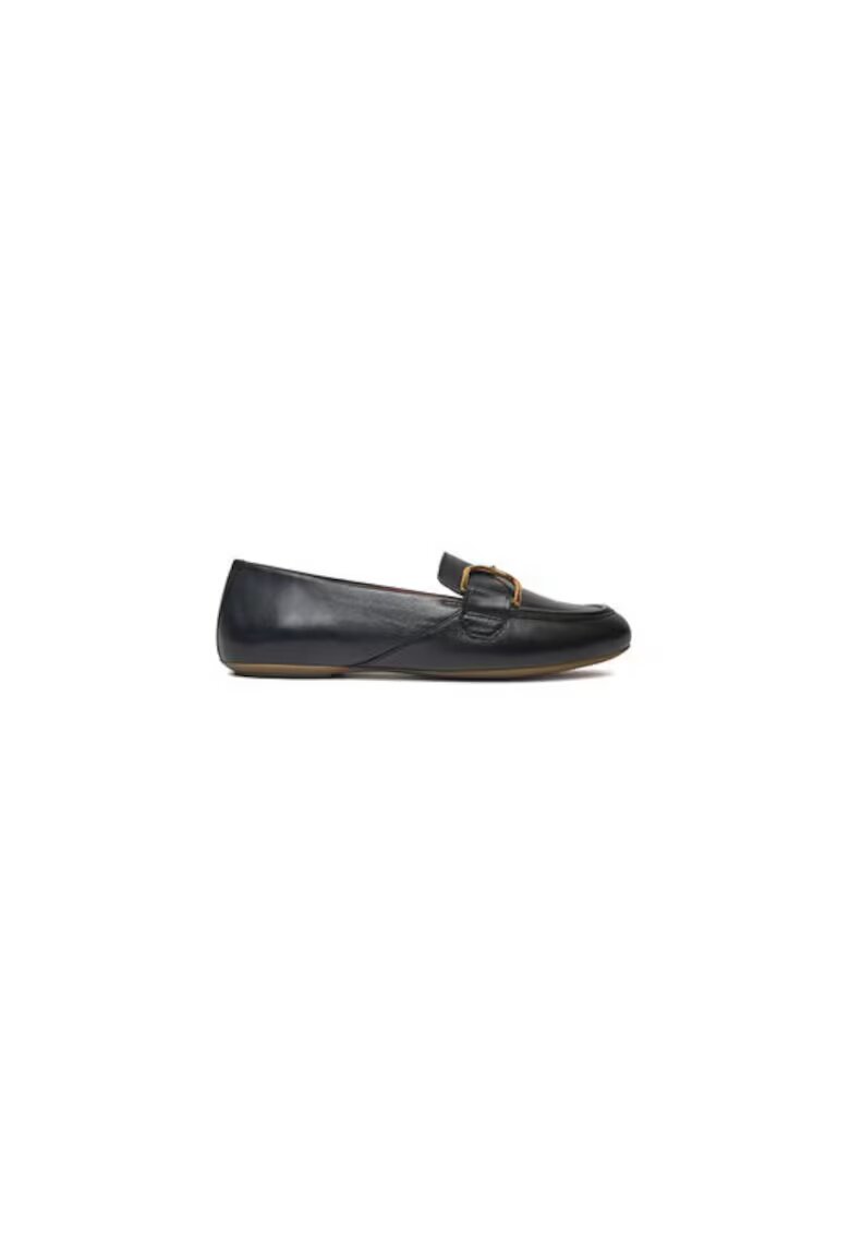 Geox Mocasini dama 304618536 - Piele naturala - Negru - Negru