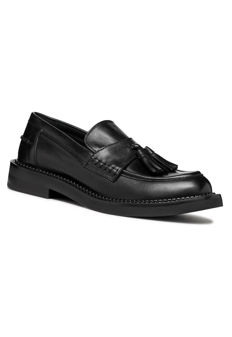 Geox Mocasini dama din piele naturala - Negru