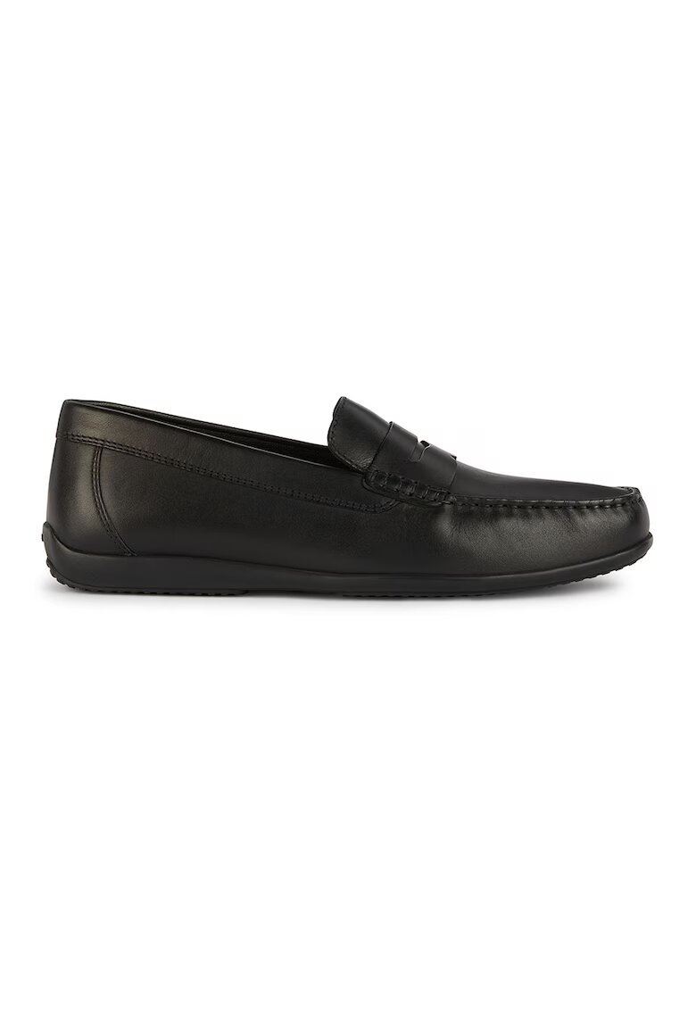 Geox Mocasini de piele - Negru