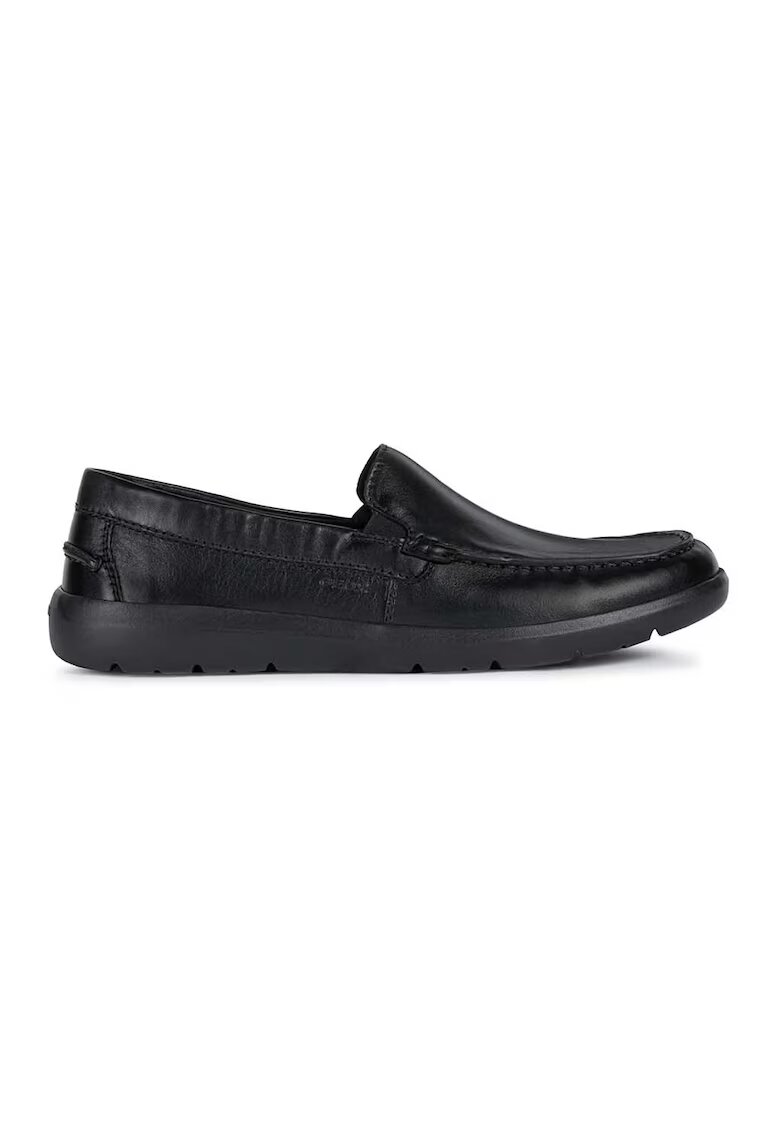 Geox Mocasini de piele - Negru
