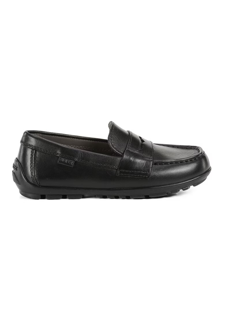 Geox Mocasini de piele - Negru