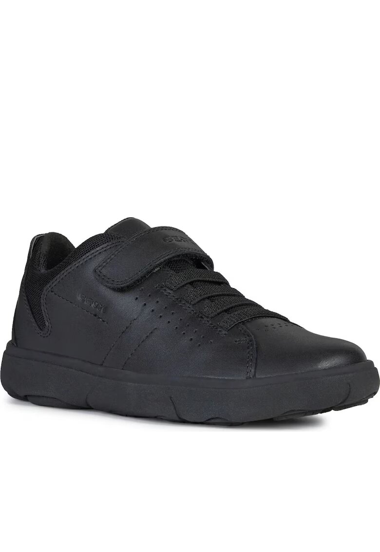 Geox Pantofi baieti J02AZB 04314 C9999 - Piele naturala - Negru