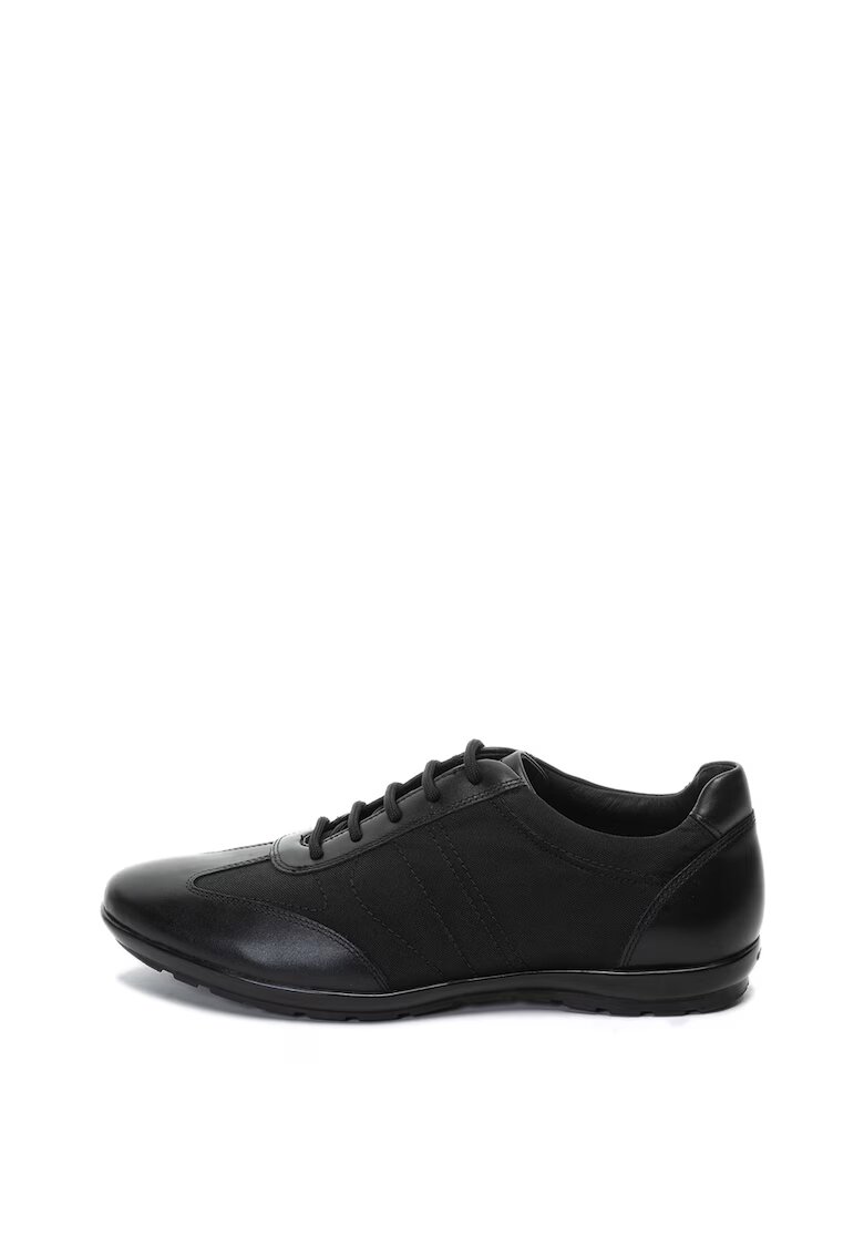 Geox Pantofi casual cu insertii de piele Symbol