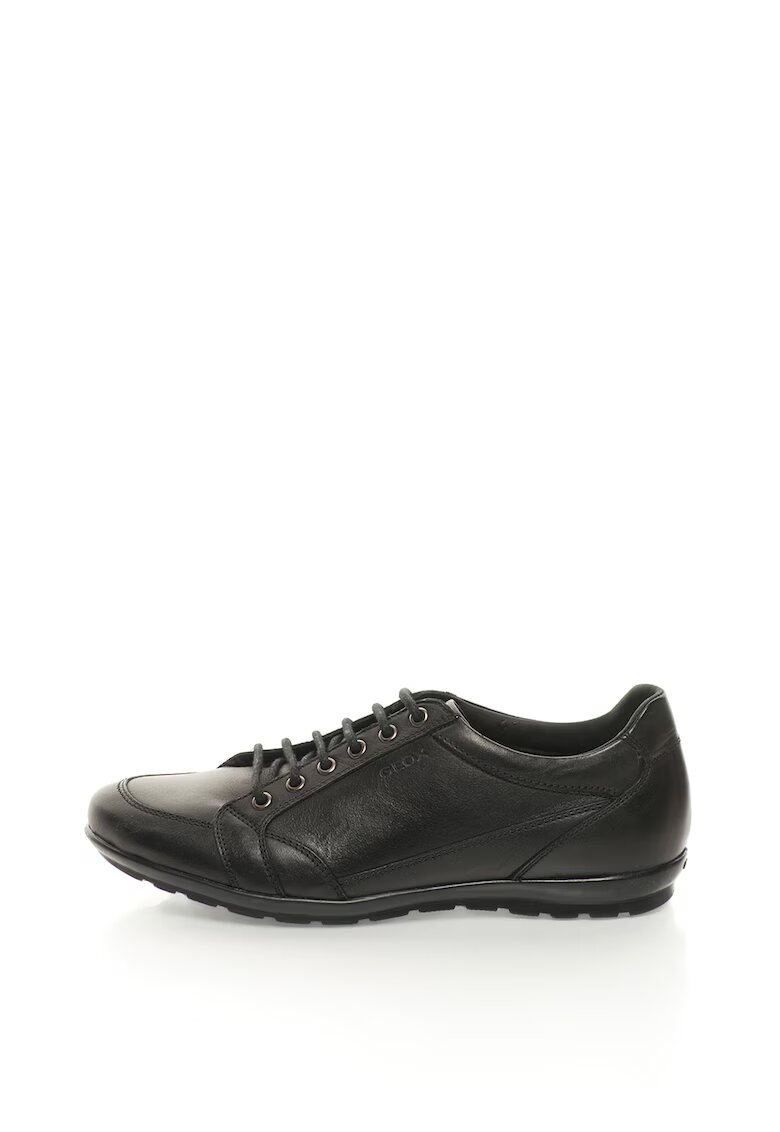 Geox Pantofi casual de piele - Negru