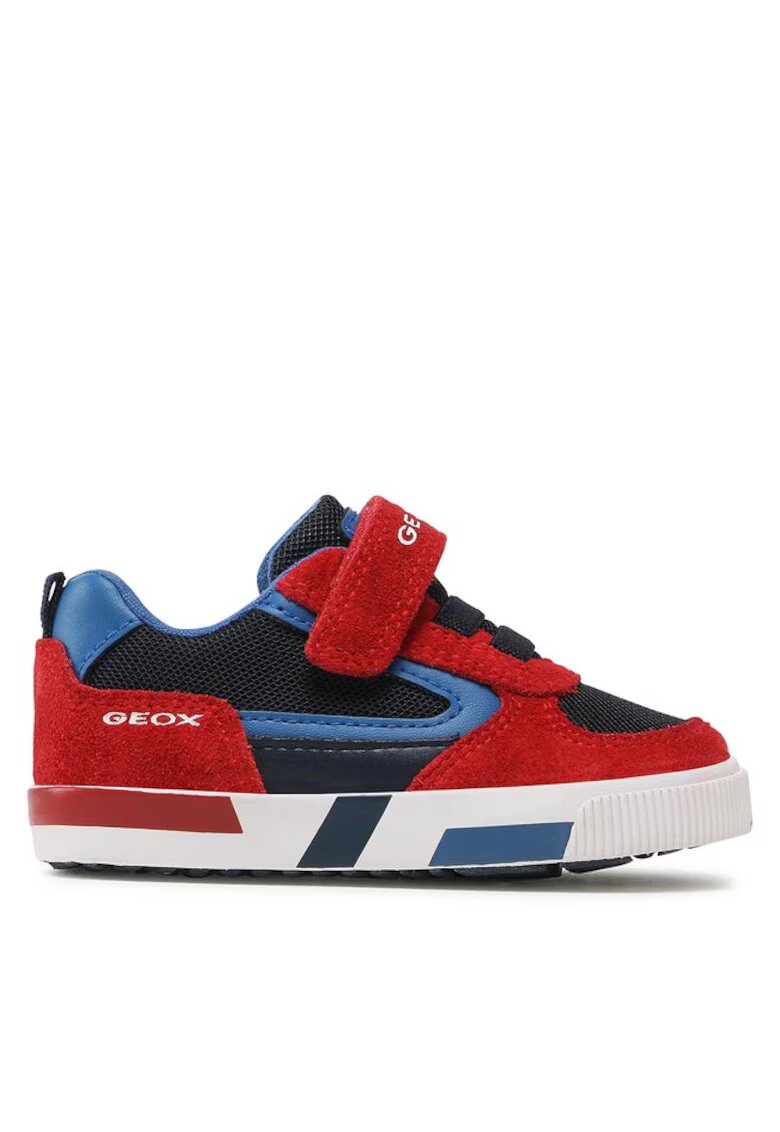 Geox Pantofi copii 301646785 - Piele intoarsa/Textil - Rosu