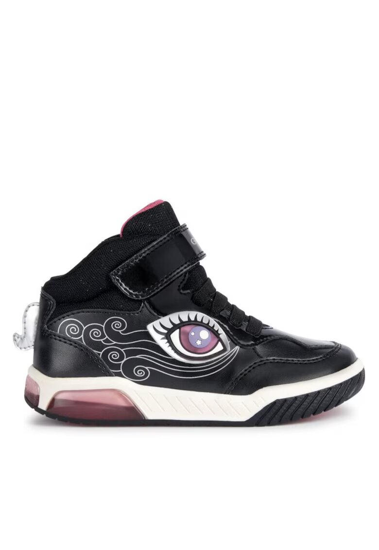 Geox Pantofi copii 302567959 - Piele ecologica/Textil - Negru