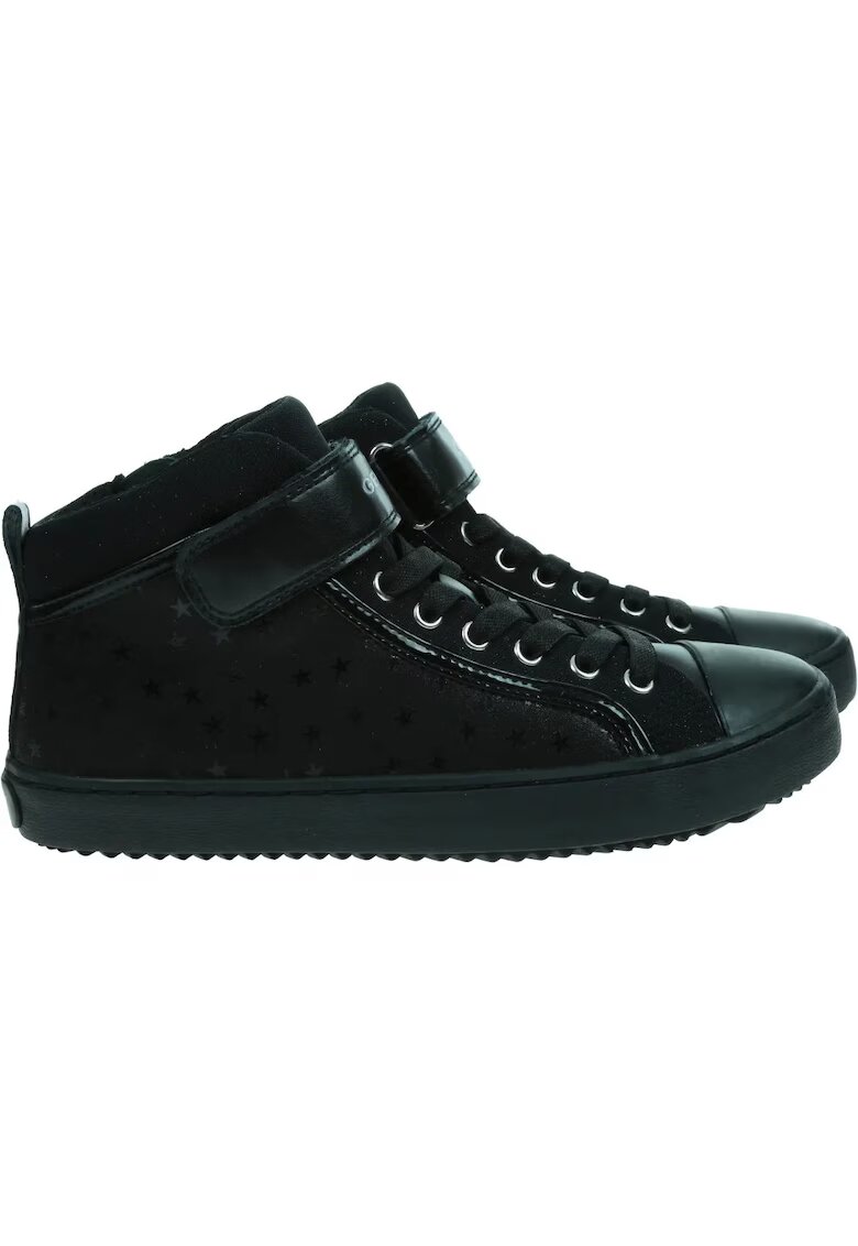 Geox Pantofi copii Kalispera - piele ecologica - negru - Negru