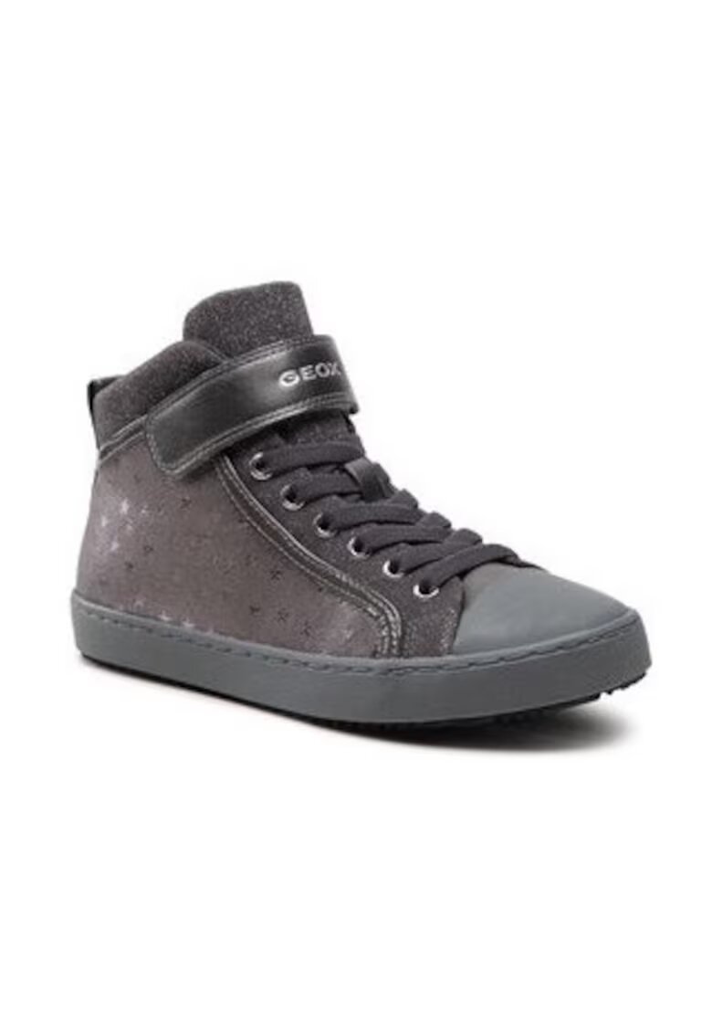 Geox Pantofi dama 300193020 - Piele ecologica - Gri - Gri