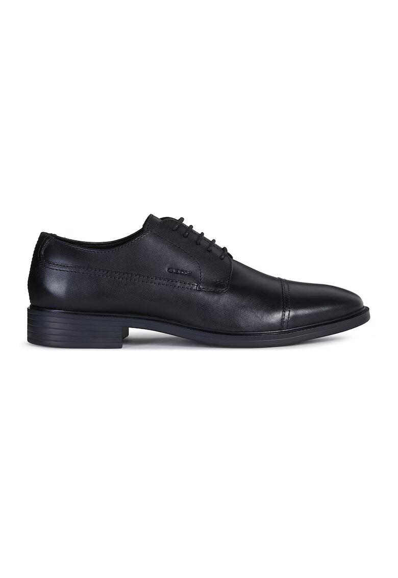 Geox Pantofi Derby din piele - Negru