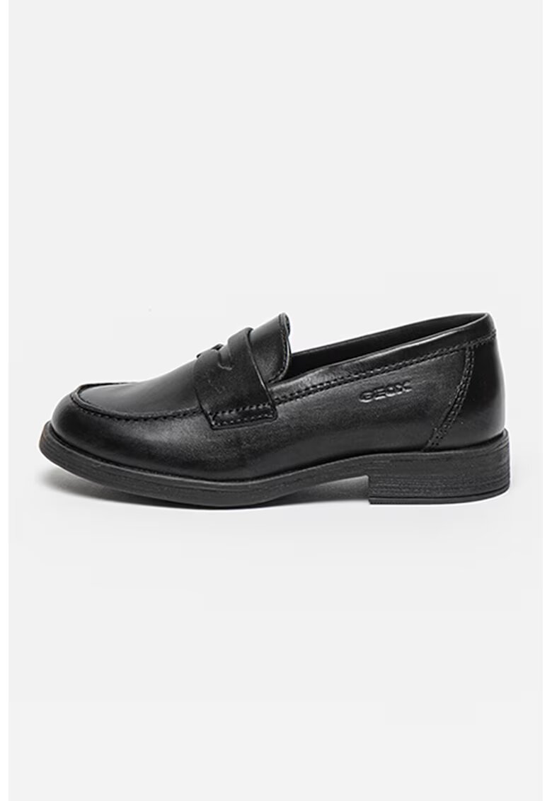 Geox Pantofi loafer de piele Agata - Negru