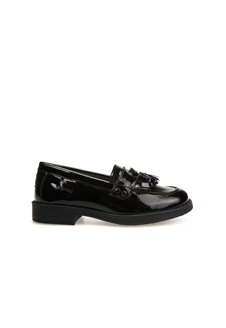 Geox Pantofi loafer de piele Agata - Negru