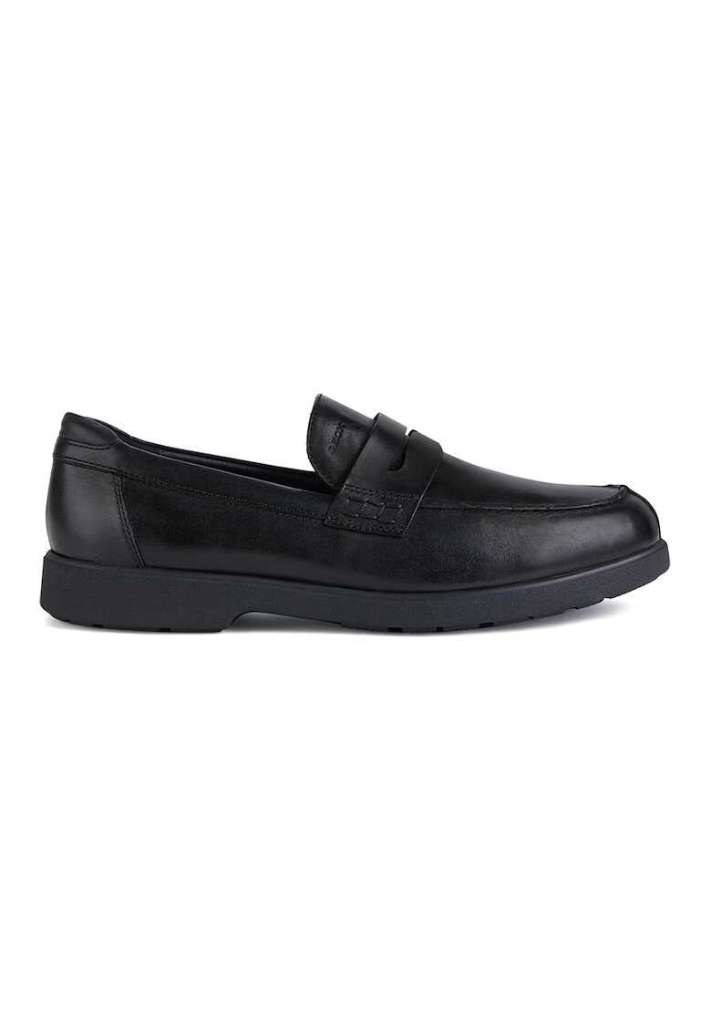 Geox Pantofi loafer de piele - Negru