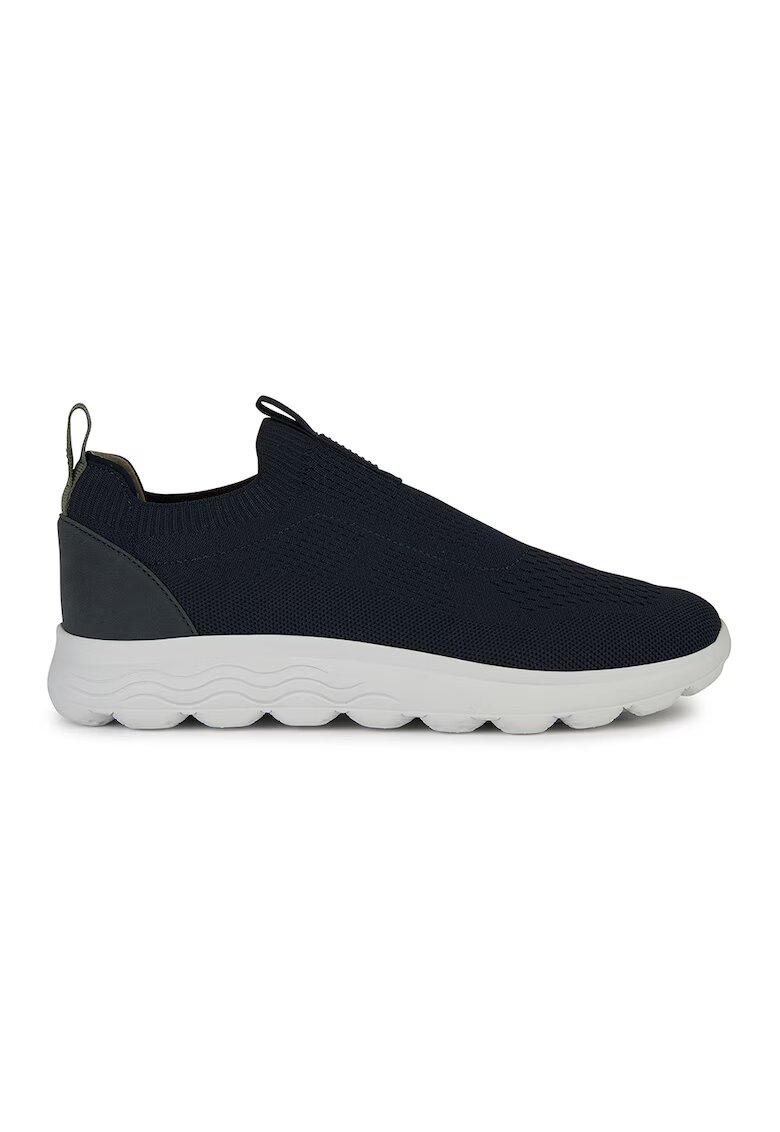 Geox Pantofi slip-on din material textil Spherica - Albastru ultramarin