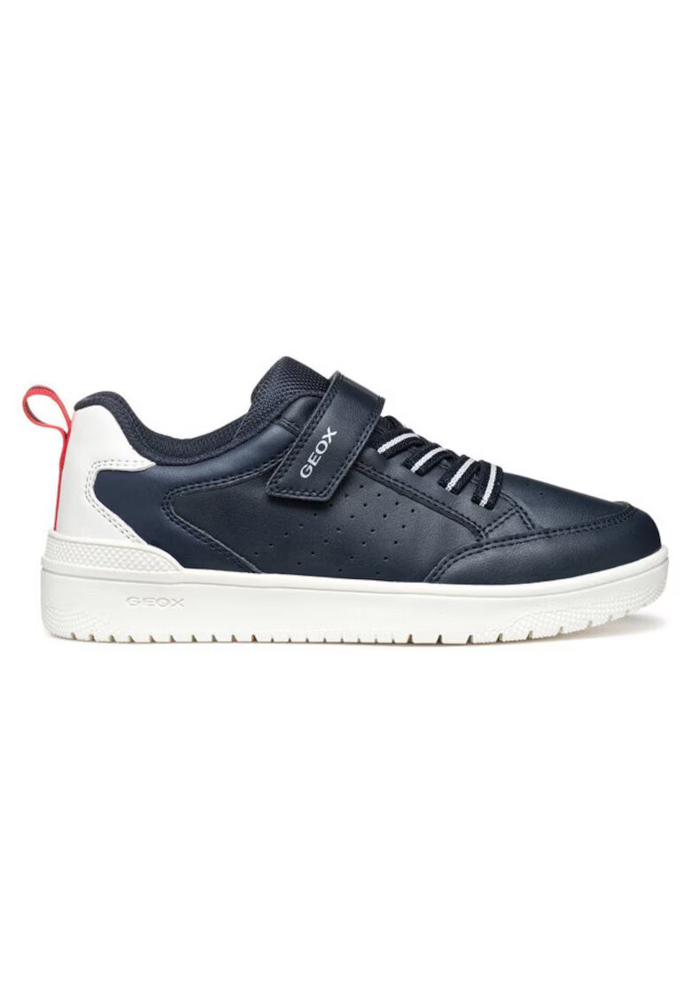 Geox Pantofi sport baieti 304461088 - Piele ecologica - Alb - Alb