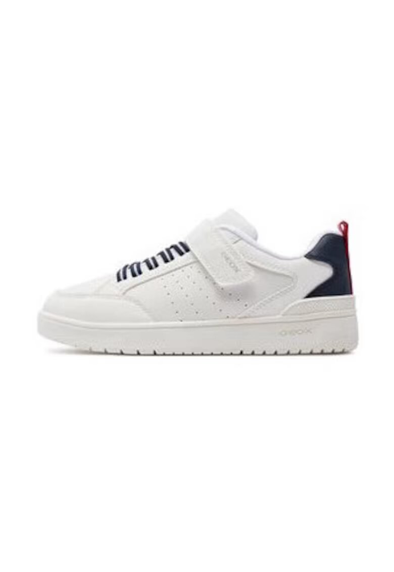 Geox Pantofi sport barbati 303478933 - Piele ecologica - Alb - Alb