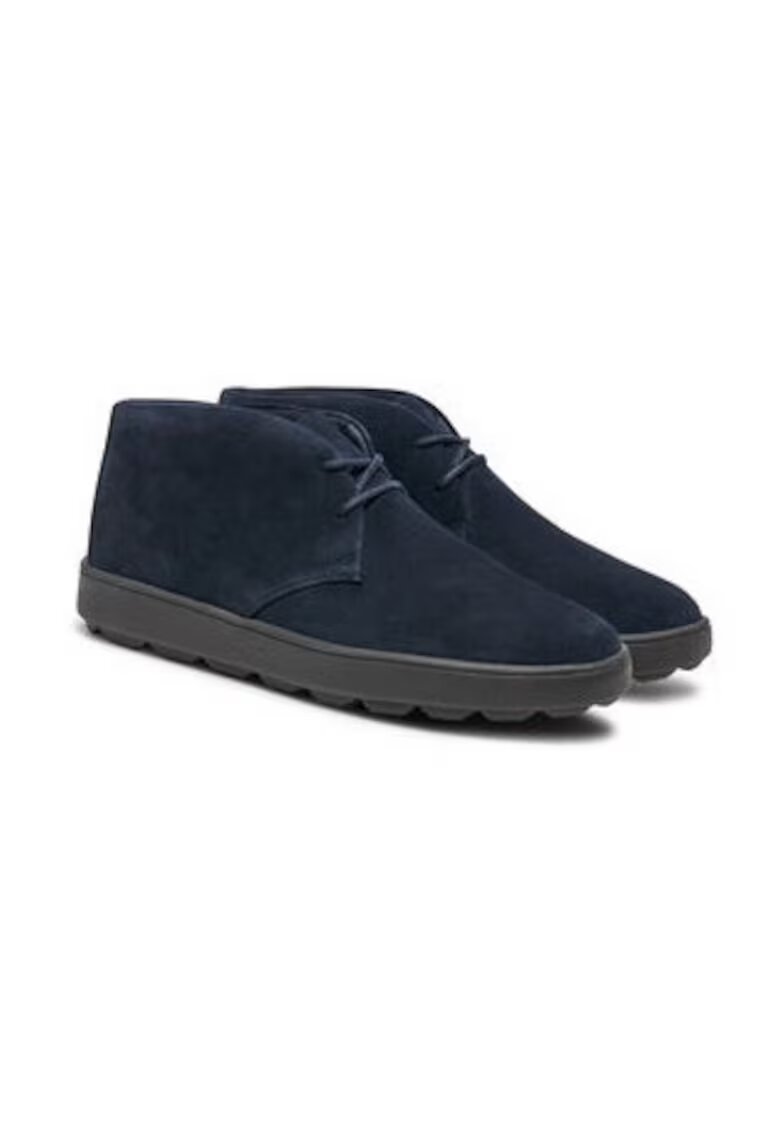 Geox Pantofi sport barbati 304067587 - Piele naturala - Albastru - Albastru