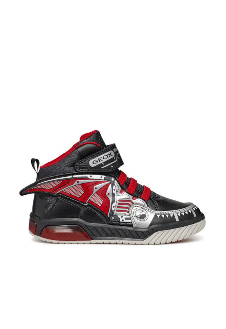 Geox Pantofi sport barbati 304070341 - Piele ecologica - 38 EU - Negru