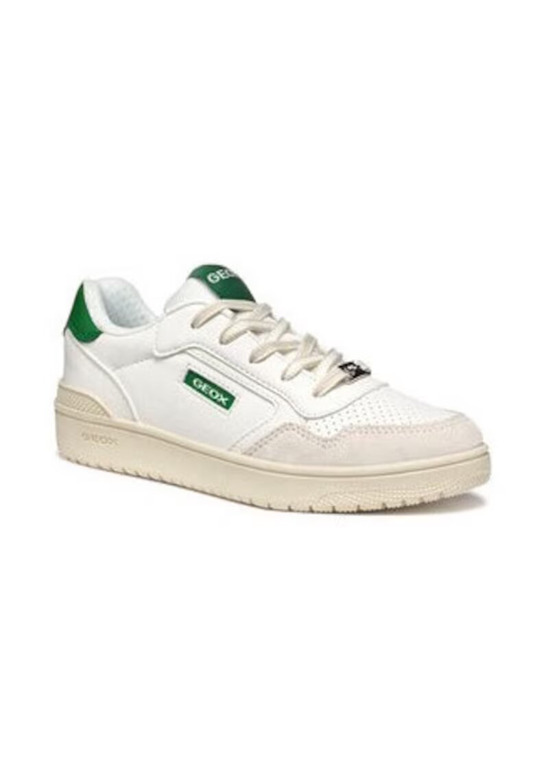Geox Pantofi sport barbati 304626555 - Piele ecologica - 35 EU - Alb