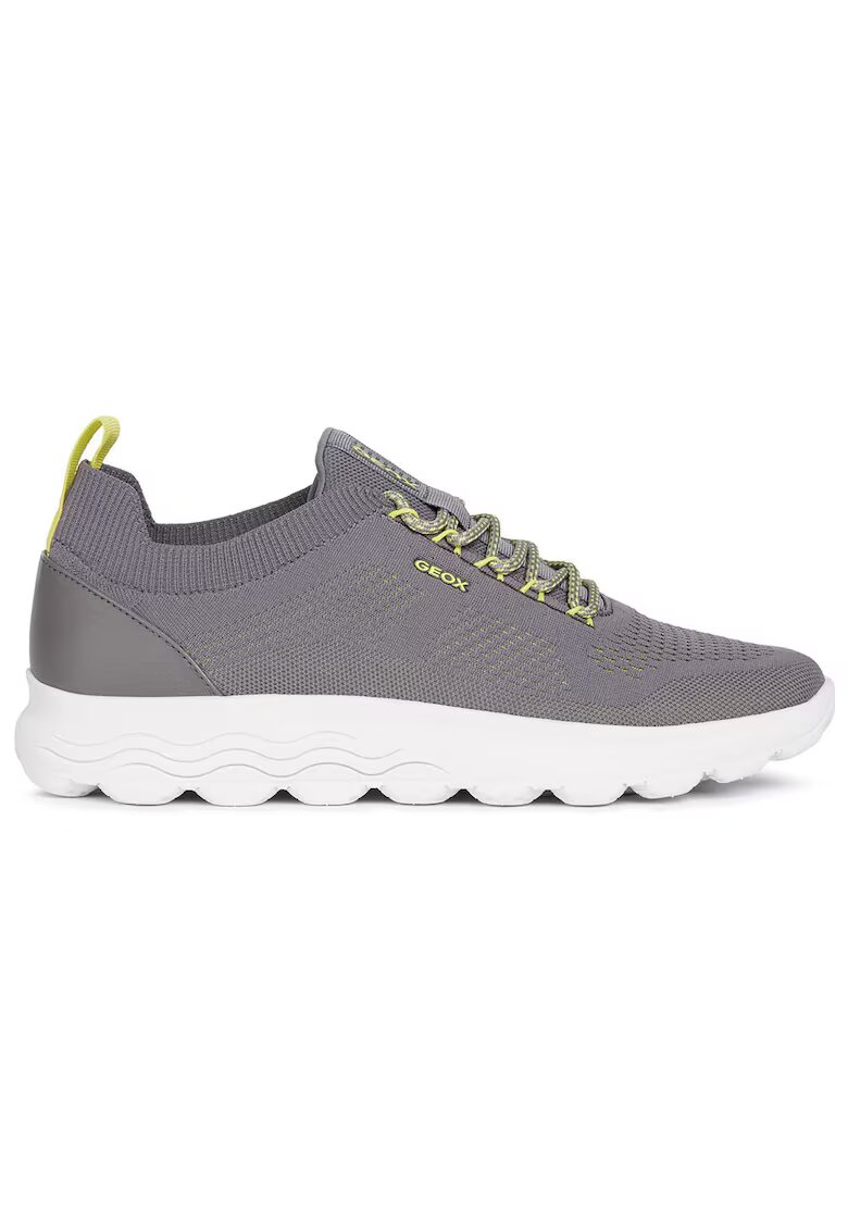 Geox Pantofi sport barbati Spherica - Textil/Cauciuc - Gri - Gri